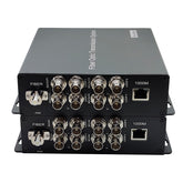 4x3G-SDI Gigabit Ethernet over Fiber Extenders- Uncompressed Full HD video audio to fiber converters, LC Singlemode single fiber 20Km, No delay A set
